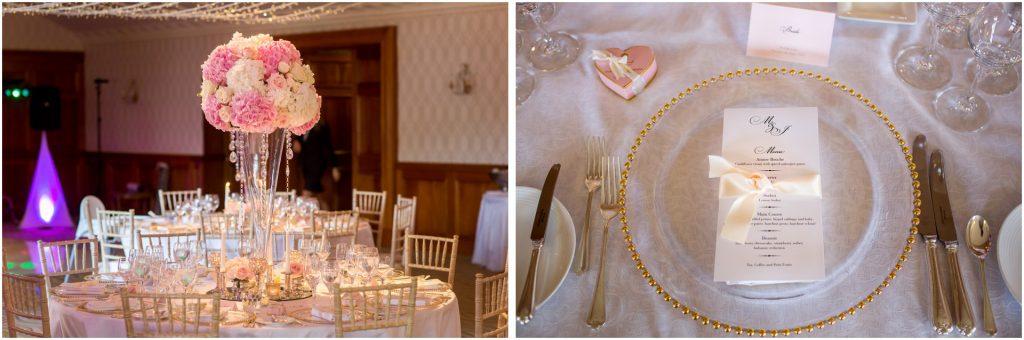 Pennyhill Park wedding suite