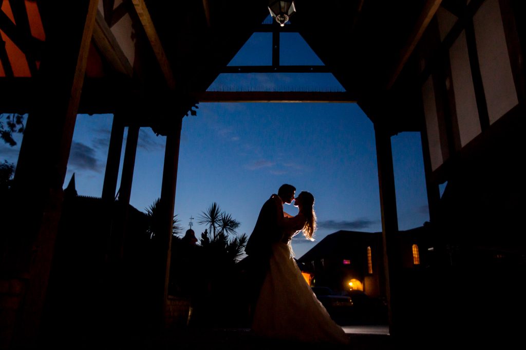 winter wedding at Pennyhill Park