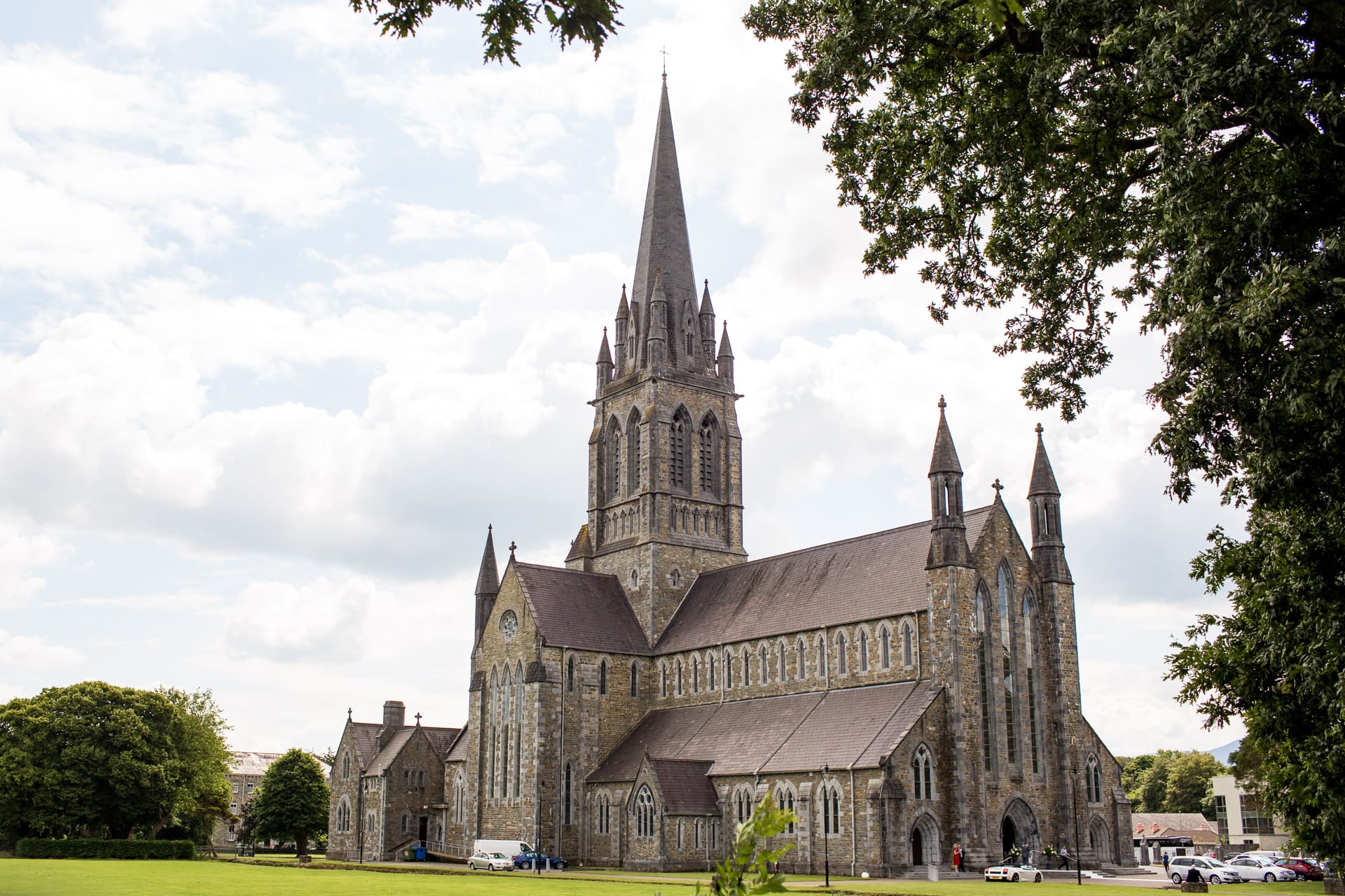 Killarney cathedral for a wedding