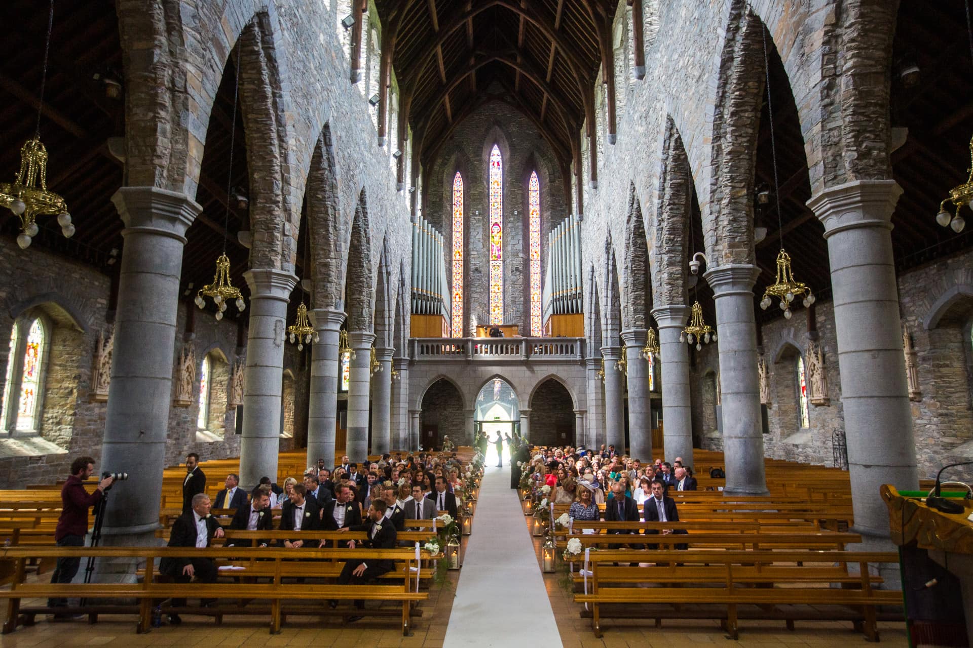 Killarney cathedral wedding photos