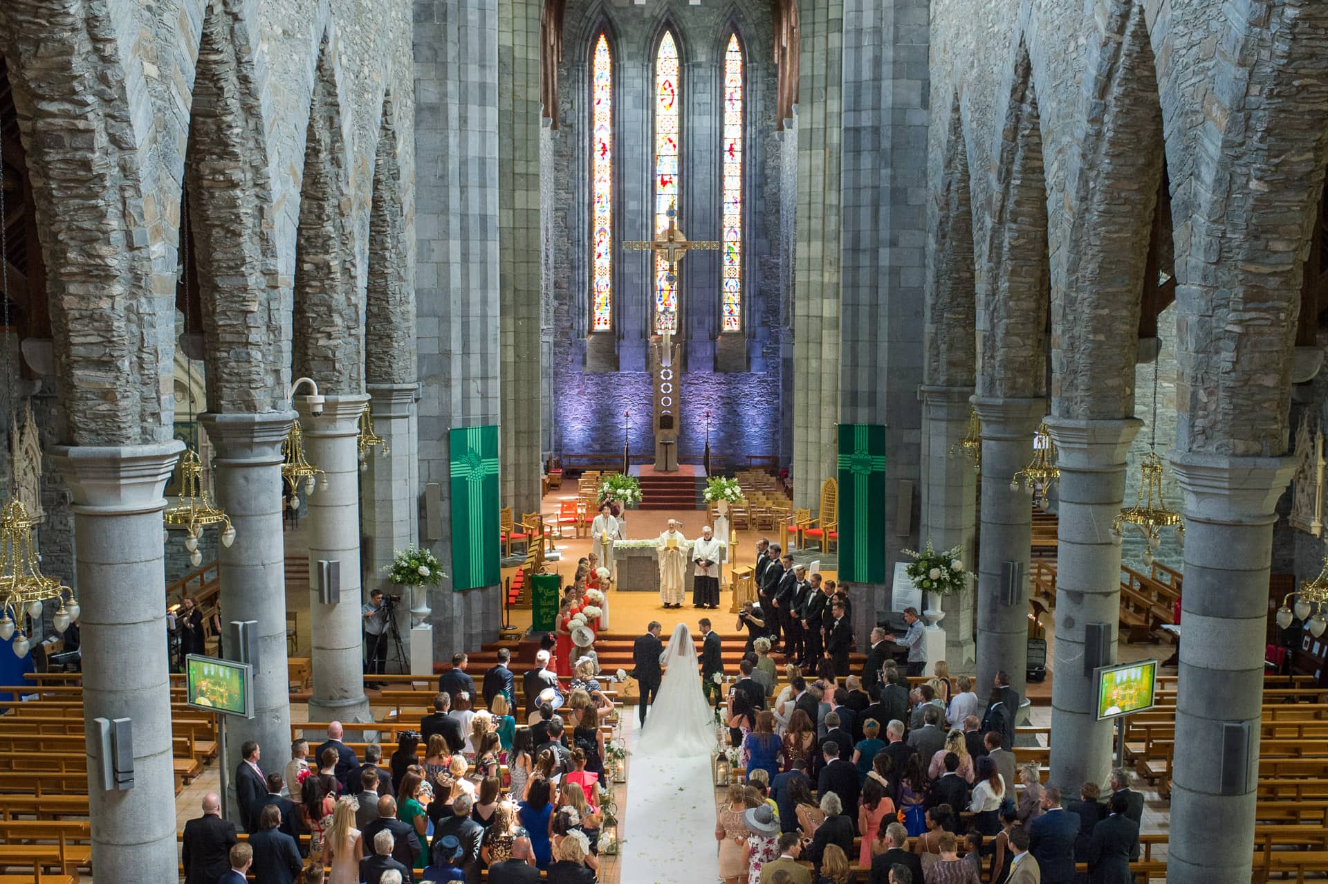 A Killarney cathedral wedding