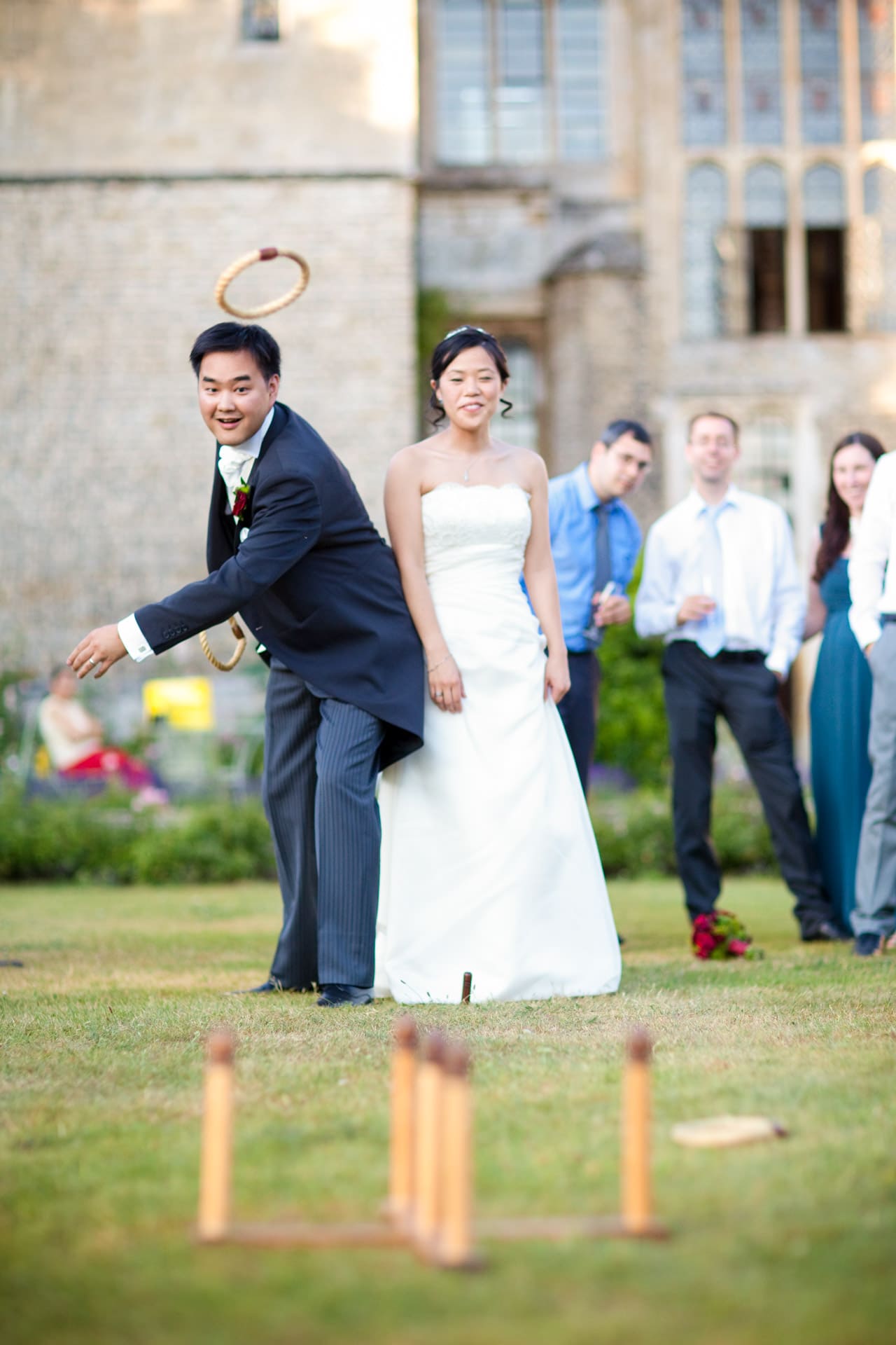 rope ring toss wedding games
