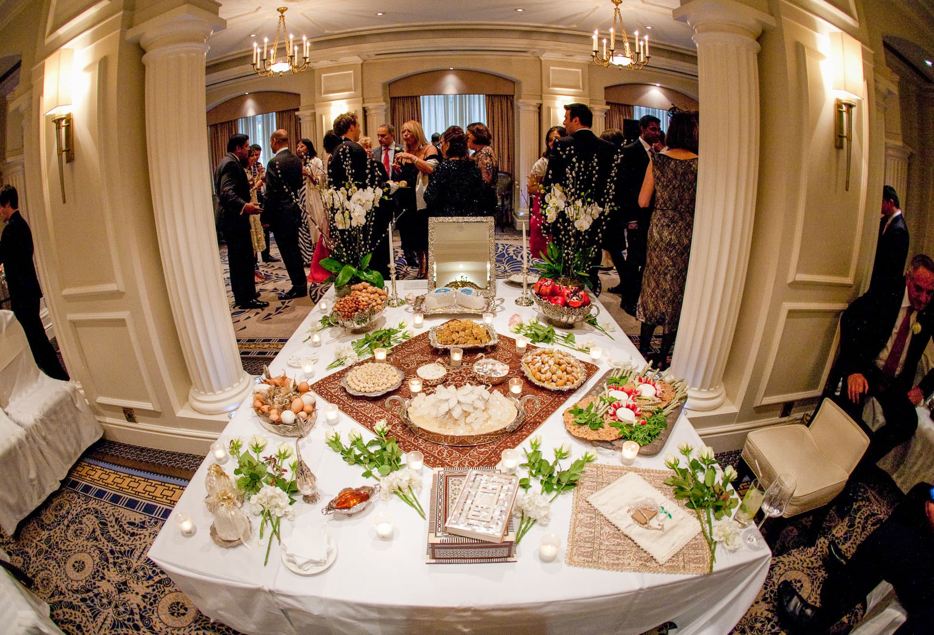 persian wedding table