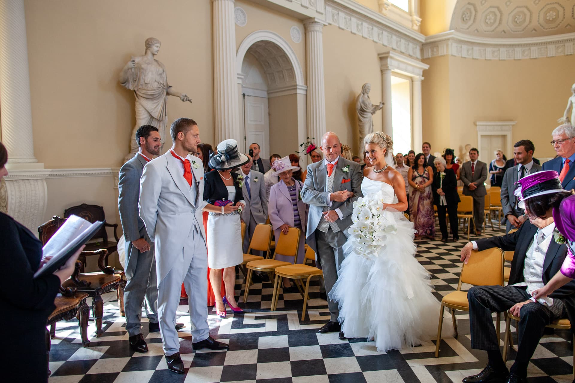 ceremony at syon park