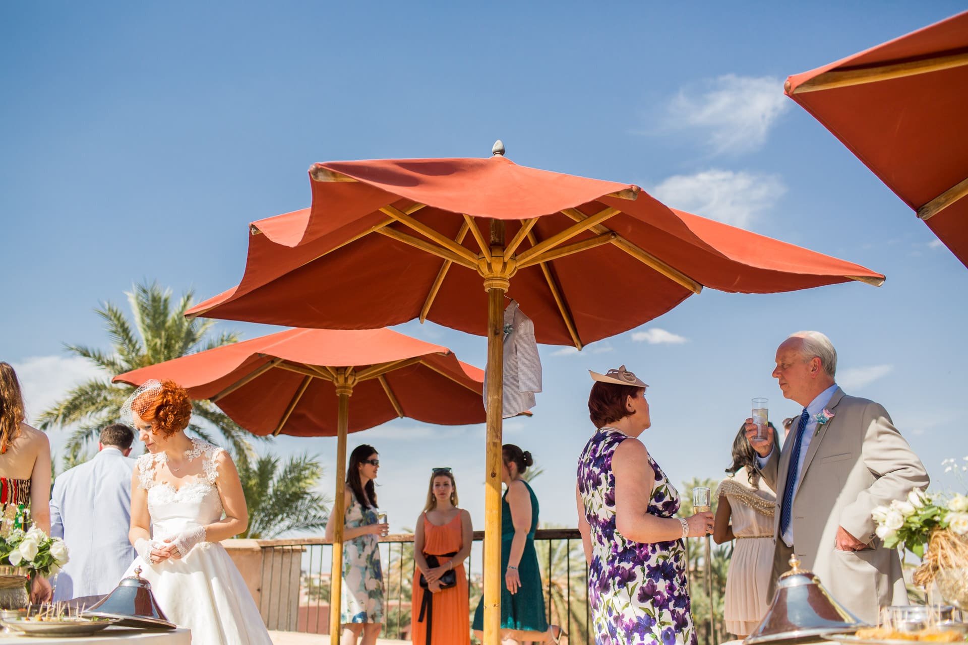 wedding iatn a Moroccan Riad