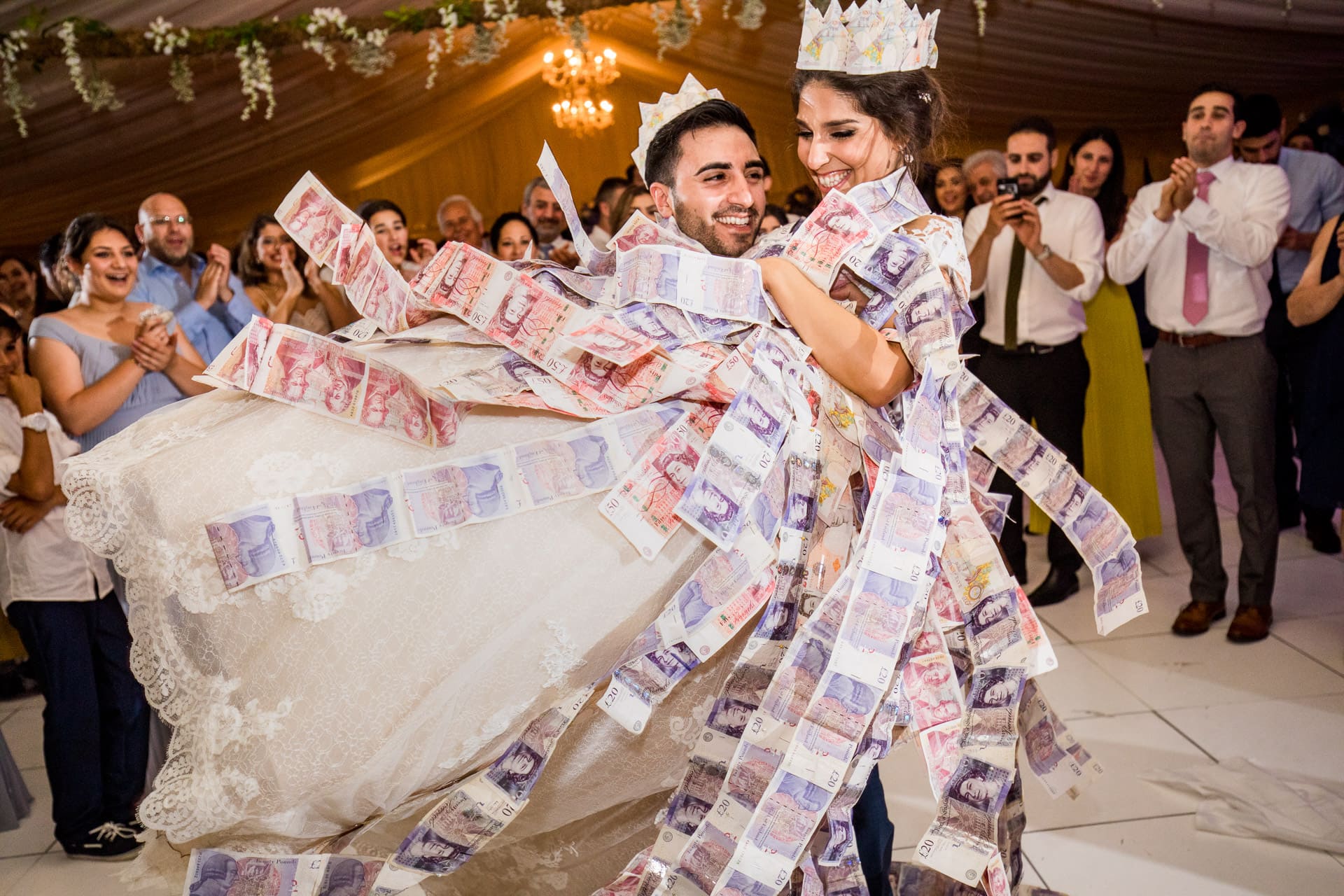 Greek money dance photo