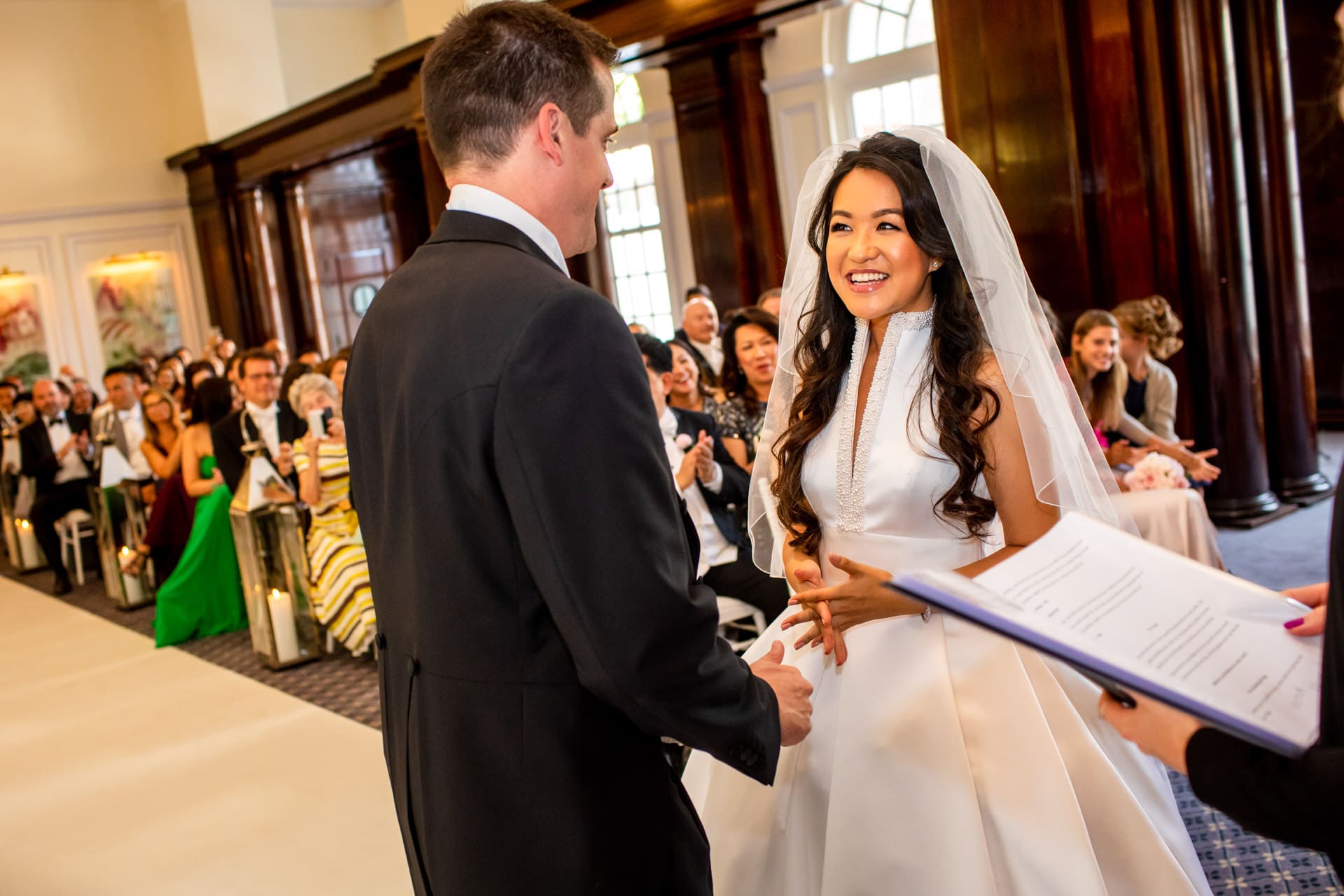 stunning bride in BMA House