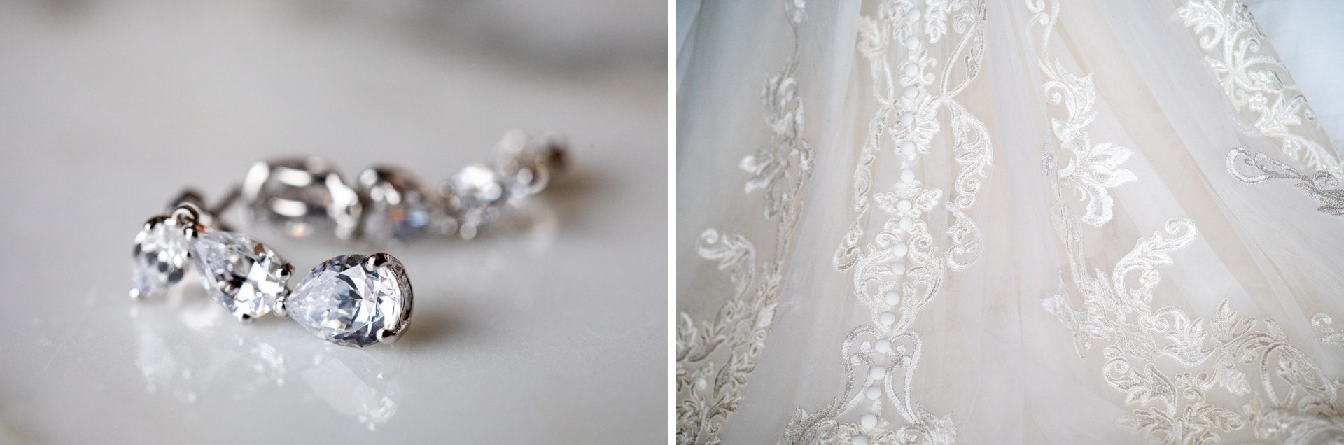 dress and jewellery detail
