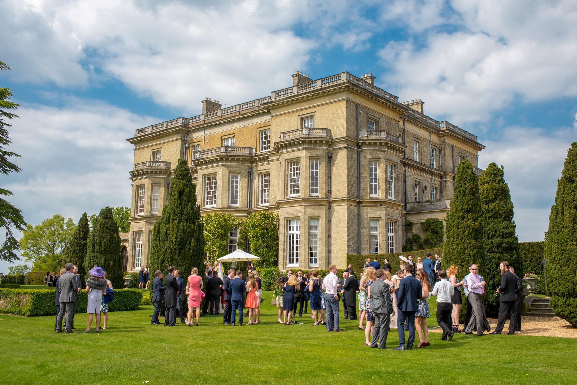 wedding reception at Hedsor House