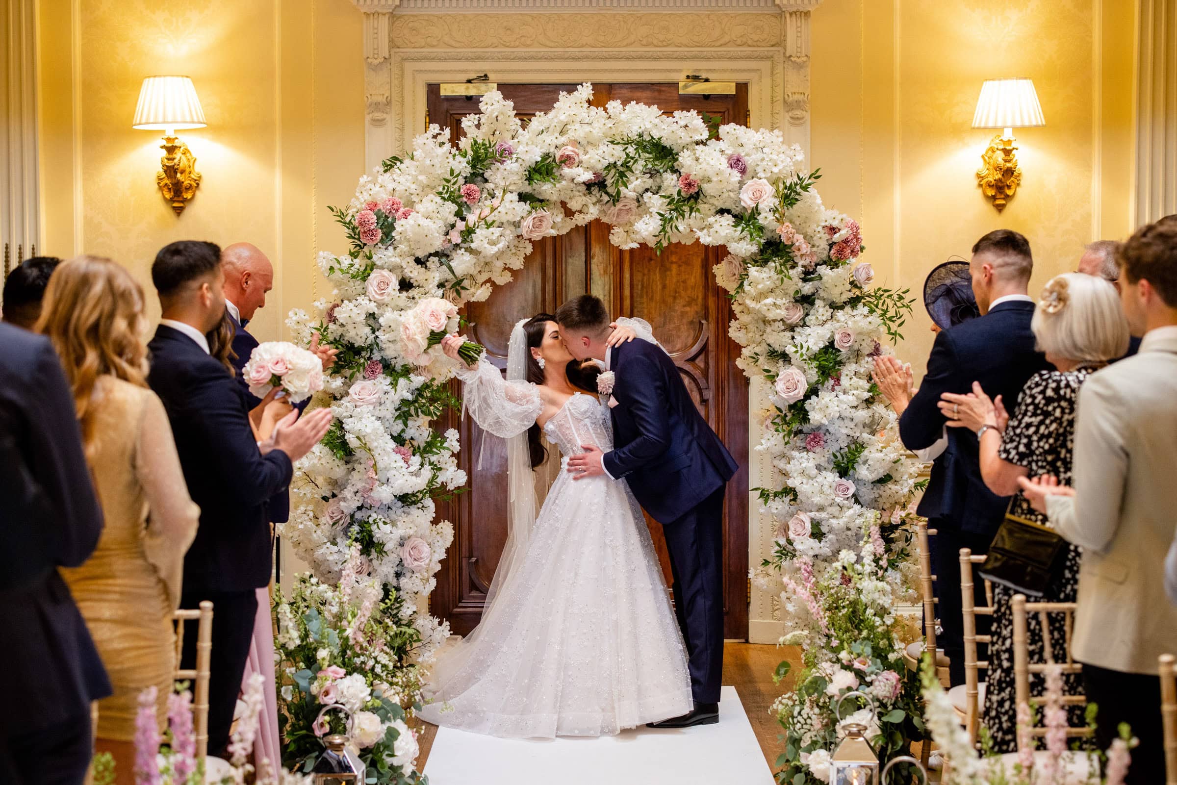 ceremony flower arch