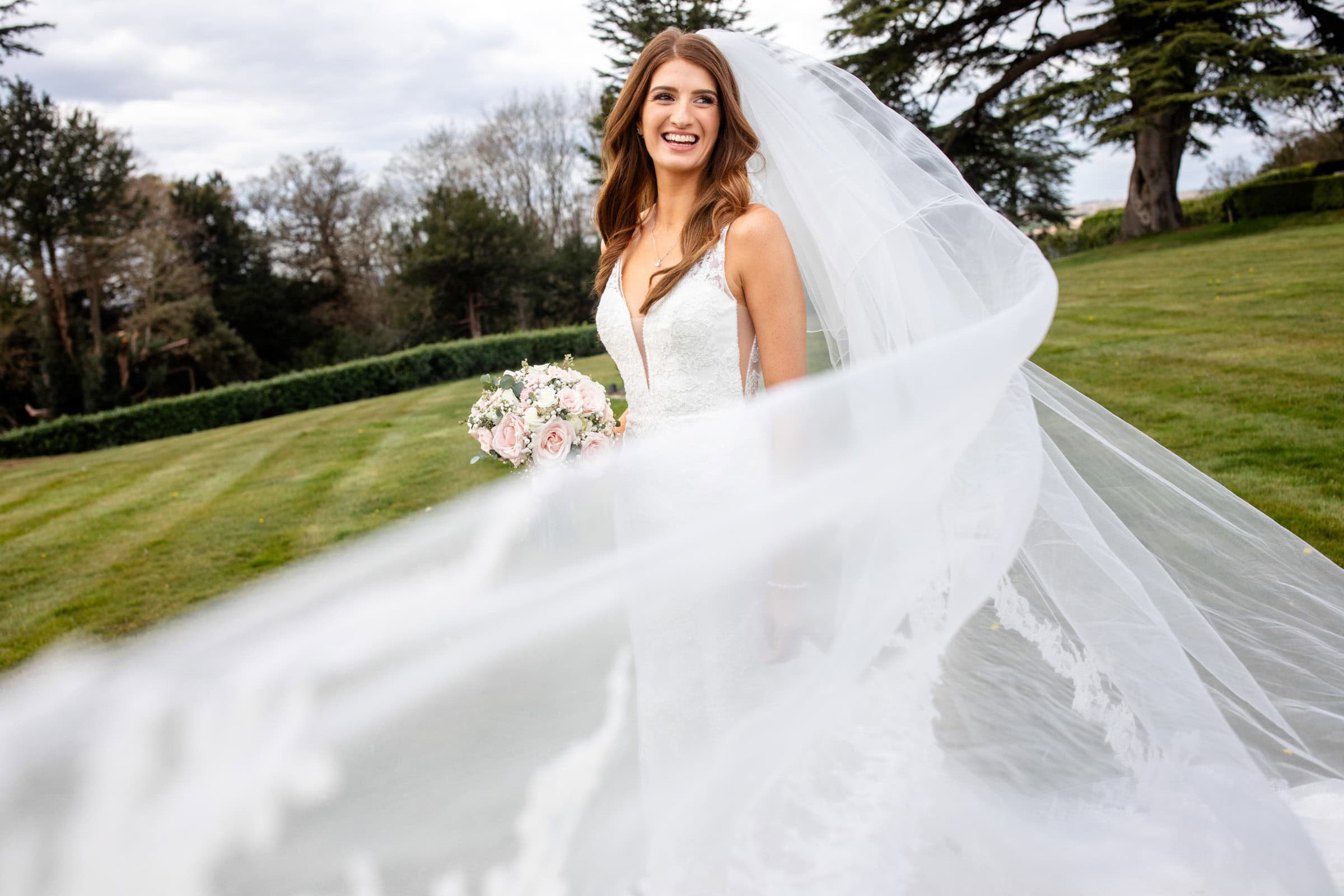 big veil in the wind