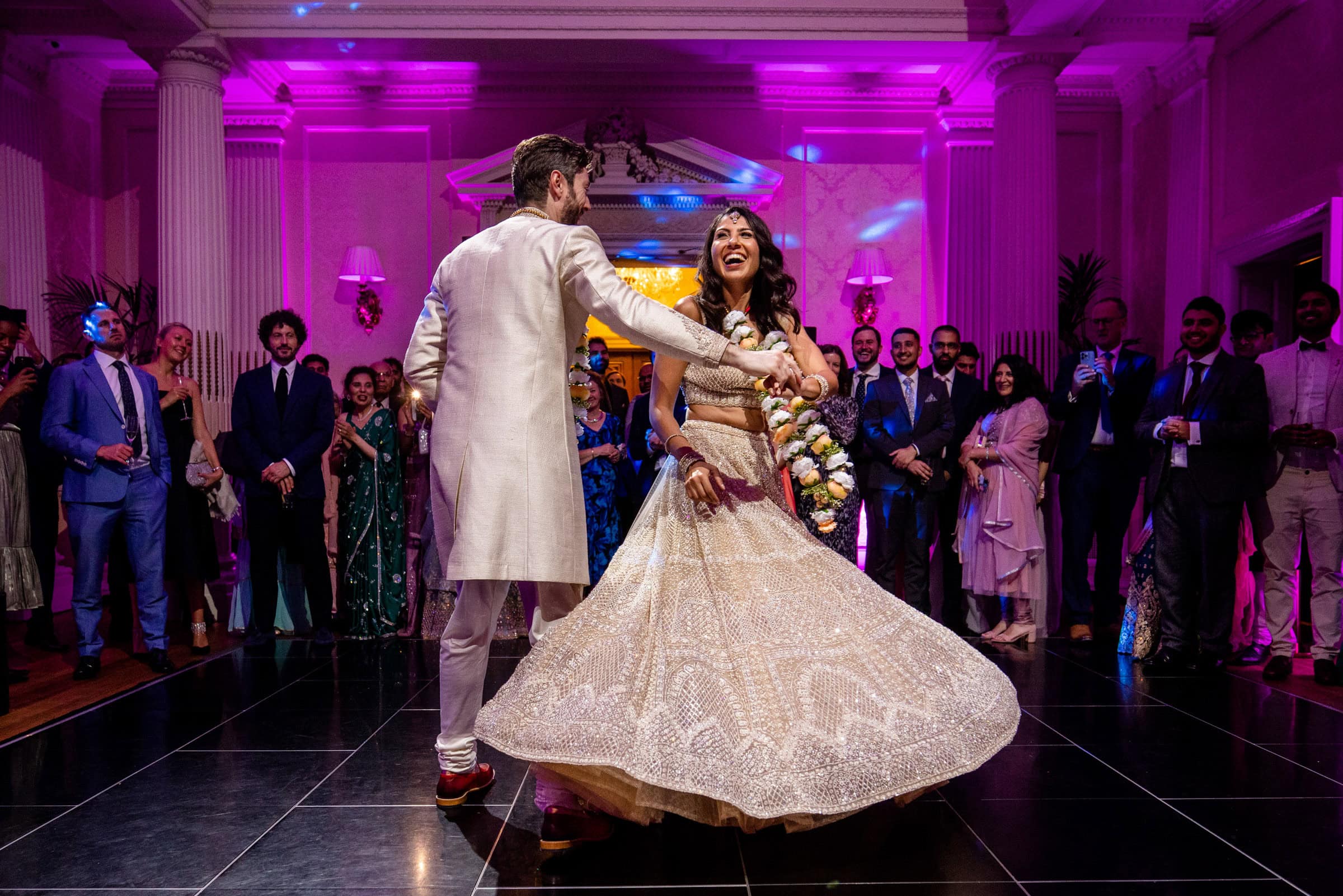 first dance with Indian outfits
