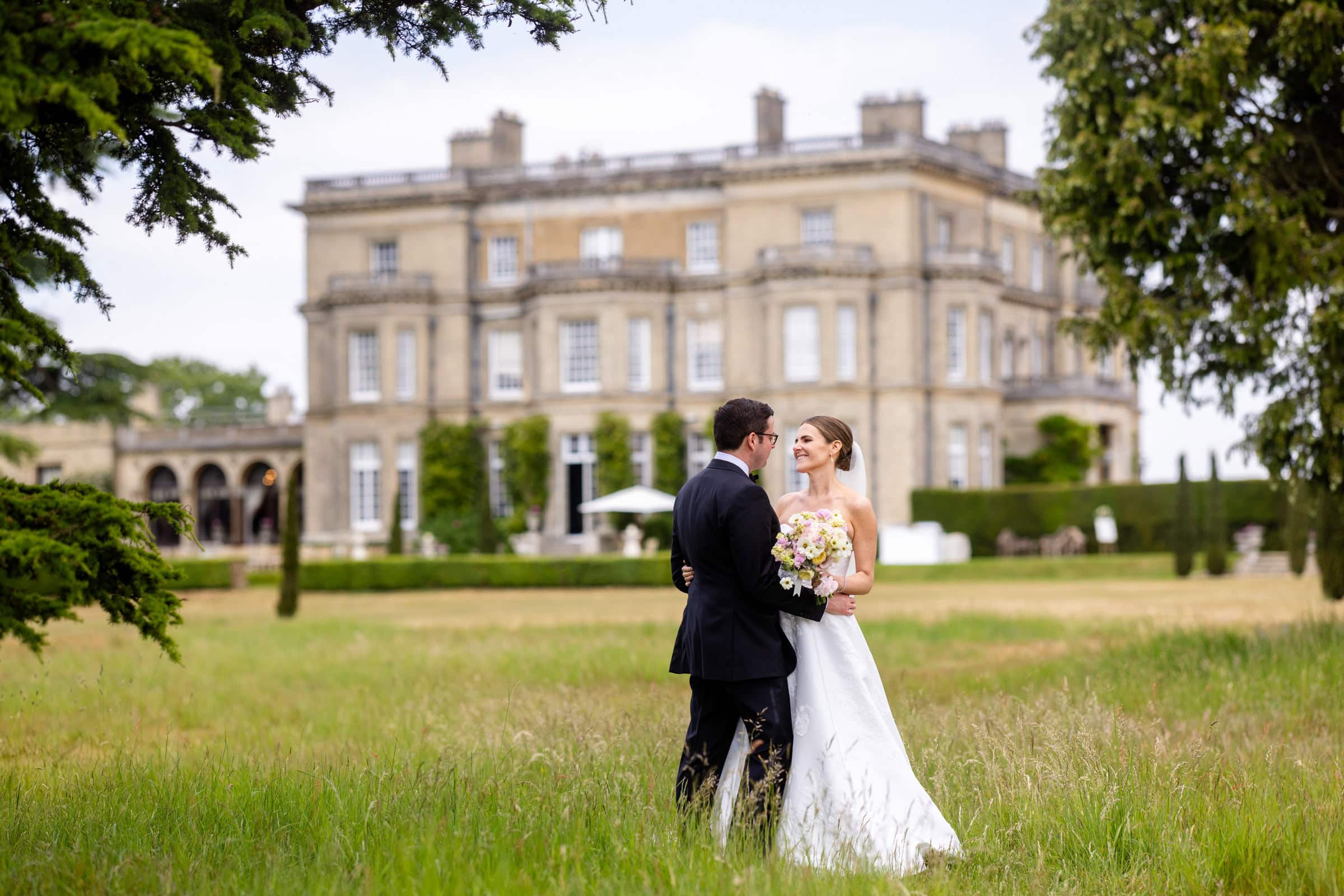 american couple having their wedding in the UK