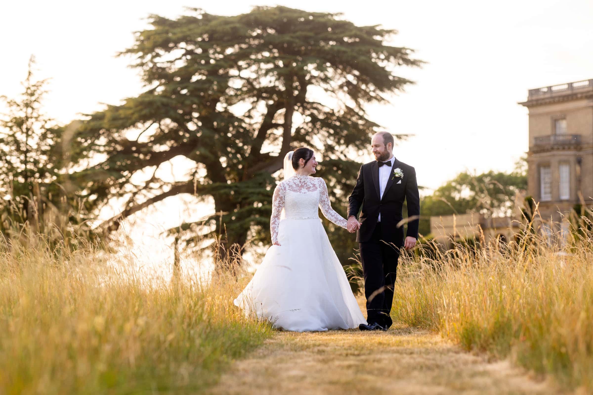 golden hour stroll through the Hedsor House grounds